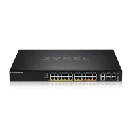 Switche - Zyxel XGS2220-30HP Zarządzany L3 Gigabit Ethernet (10/100/1000) Obsługa PoE Czarny XGS2220-30HP-EU0101F - miniaturka - grafika 1