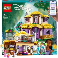Klocki - LEGO Chatka Ashy z Disney Życzenie – Zestaw Lego Dla Dziecka Dzieci + EBOOK-2 - miniaturka - grafika 1