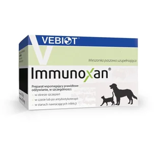 Vebiot Immunoxan  60 tabletek - Suplementy i witaminy dla psów - miniaturka - grafika 1