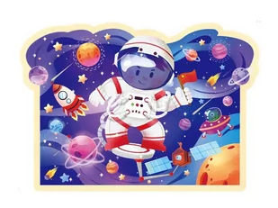 Puzzle w Tubie Kosmos 28 Elementów - Puzzle - miniaturka - grafika 3