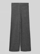 Spodnie i spodenki dla chłopców - Spodnie z szeroką nogawką i elastycznym pasem model ‘TESSA’ - miniaturka - grafika 1