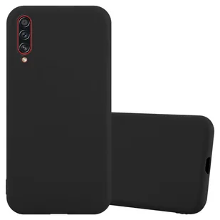 Pokrowiec Do Samsung Galaxy A70 / A70s Etui w CANDY CZARNY TPU Silikon Obudowa Case Cover Ochronny Plecki Cadorabo - Etui i futerały do telefonów - miniaturka - grafika 1