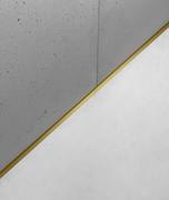 Listwy przypodłogowe - 200 x 1,6 x 2 cm Minileiste - (złoty) - Minimalistyczna listwa przypodłogowa cokołowa - SL16X2-05 - miniaturka - grafika 1