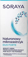 Żele pod prysznic dla mężczyzn - Soraya Hialuronowy Mikrozastrzyk Duo Forte 15 ml Bogaty krem przeciwzmarszczkowy pod oczy DARMOWA DOSTAWA DO KIOSKU RUCHU OD 24,99ZŁ - miniaturka - grafika 1