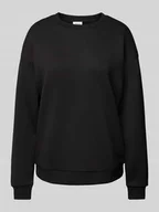 Bluzy damskie - Bluza z prążkowanymi wykończeniami model ‘SANDY’ - miniaturka - grafika 1