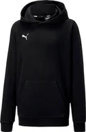 Moda i Uroda OUTLET - Bluza dla dzieci Puma teamGOAL 23 Casuals Hoody Jr czarna 656711 03-152 - miniaturka - grafika 1