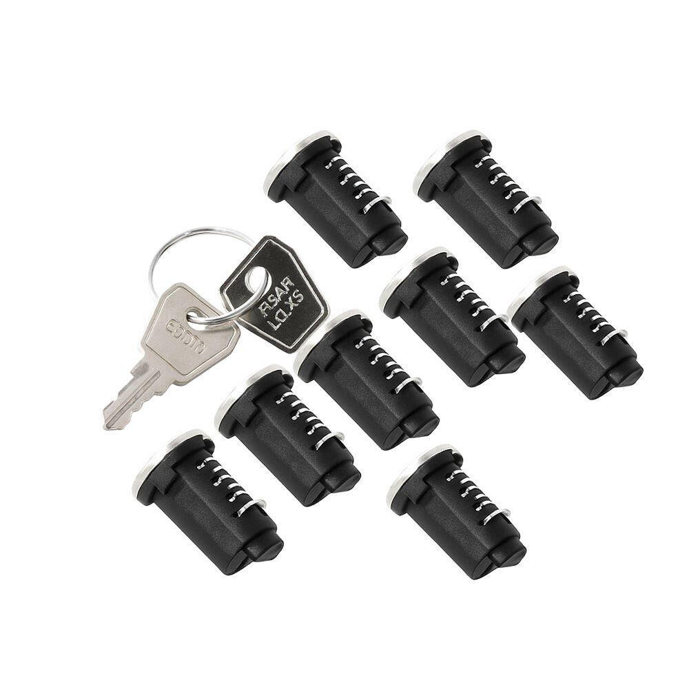Zestaw zamków Atera Strada / Genio 8 identical locks + 2 keys