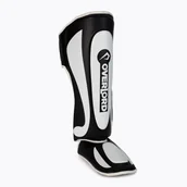 Ochraniacze do sportów walki - Ochraniacze piszczeli Overlord Fighter czarne/białe - miniaturka - grafika 1