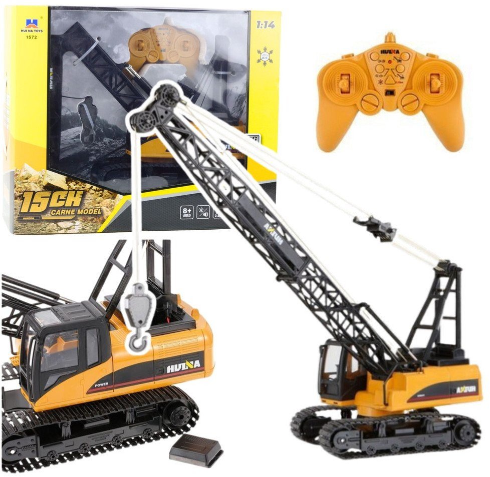 Dźwig na koparce gąsienicowej R/C