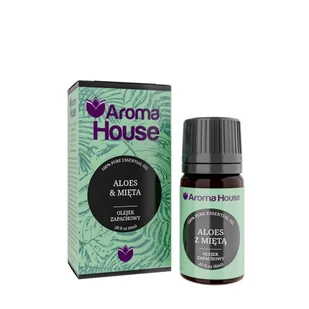 Olejek Zapachowy Aloes Z Miętą Aroma House - Aromaterapia - miniaturka - grafika 1