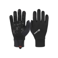 Rękawiczki rowerowe - Rękawiczki rowerowe zimowe unisex KINETIXX Logan black - miniaturka - grafika 1