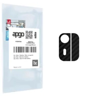 Pozostałe akcesoria do telefonów - Folia naklejka skórka strukturalna na wyspę aparatu do Nokia C12 - różne kolory na kamerę, obiektyw apgo SKINS Lens Protector - miniaturka - grafika 1