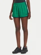 Spodenki damskie - adidas Szorty sportowe adicolor 3-Stripes Sprinter JZ3512 Zielony Loose Fit - miniaturka - grafika 1