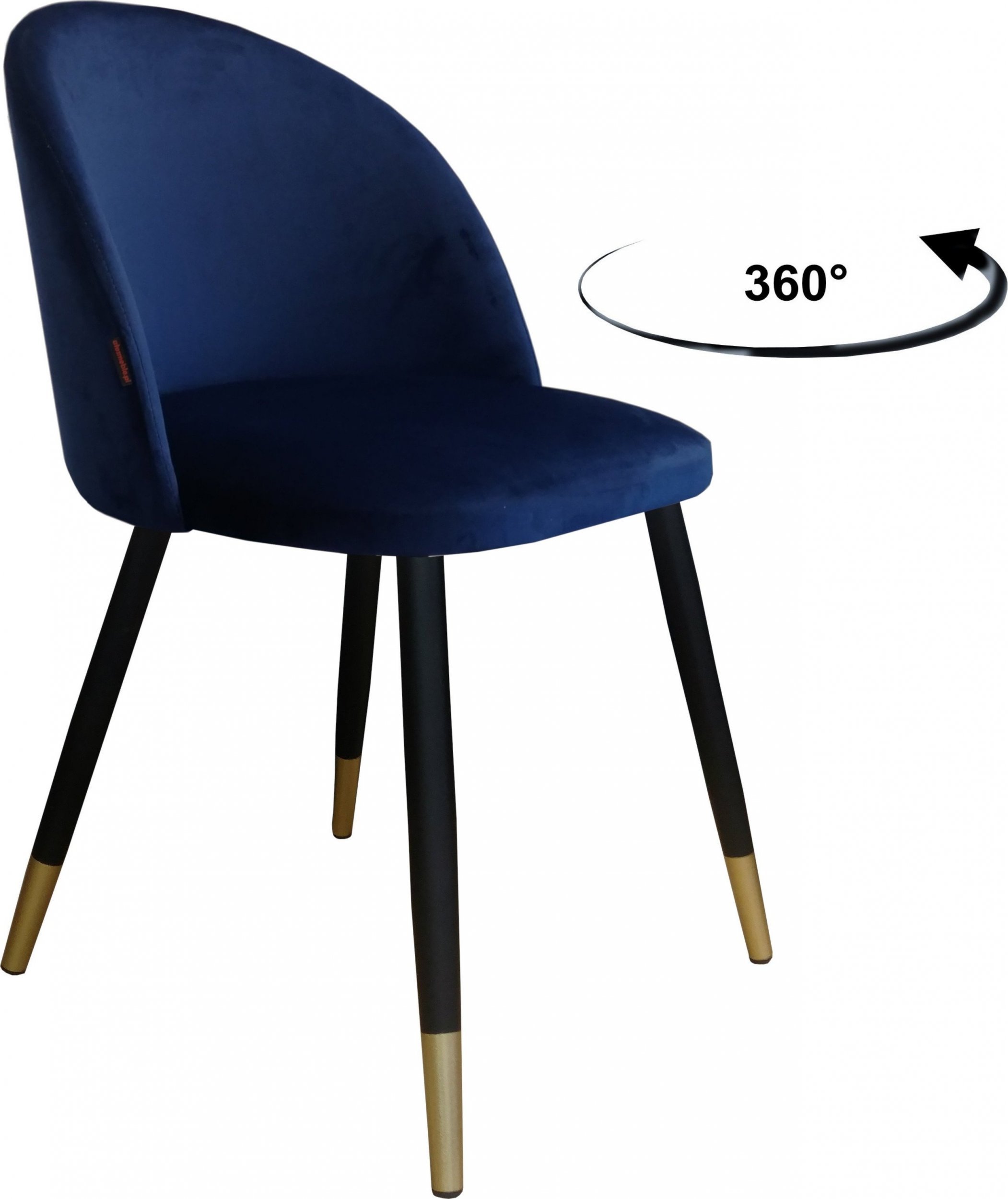 Atos Krzesło obrotowe Colin podstawa czarno-złota MG16