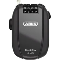 Zabezpieczenia do roweru - Zapięcie rowerowe ABUS Combiflex Rest 105 Linka Czarny - miniaturka - grafika 1