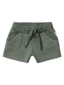 Spodenki dla niemowląt - Noppies Szorty "Buena Vista" w kolorze ciemnozielonym - miniaturka - grafika 1