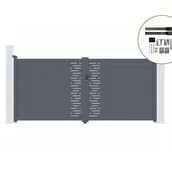 Bramy garażowe - Elektryczna CASANOOV BRAMA skrzydłowa ARLBERG 350B160 + napęd HICKER B200 - miniaturka - grafika 1