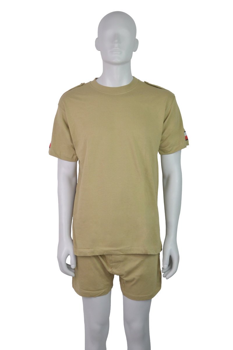 Koszulka spodenki wojsko piaskowa 514B/MON 515B/MON S