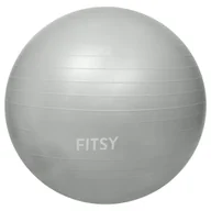 Piłki do ćwiczeń - Fitsy, Piłka Gimnastyczna, Szara, 65 cm - miniaturka - grafika 1
