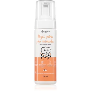 Lobey Baby Care Foam pianka myjąca dla niemowląt 150 ml - Kosmetyki kąpielowe dla dzieci - miniaturka - grafika 1