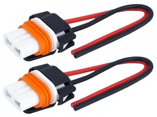 Ceramiczna kostka montażowa do żarówki HB3 9005 z przewodem o dł 15cm prosta O14-4154 - Bezpieczniki elektryczne - miniaturka - grafika 1