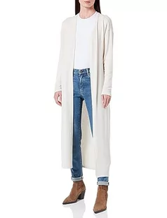 VERO MODA Damski sweter z dzianiny VMBRIANNA LS Open Calf Cardigan Boo, brzoza, S - Swetry damskie - miniaturka - grafika 1