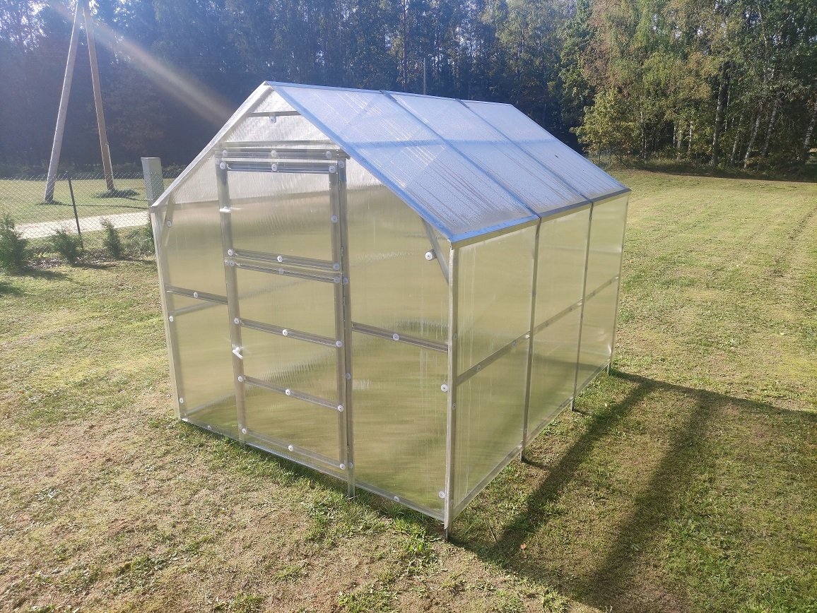 Szklarnia KLASIKA BERNARD 2,35x4 m z poliwęglanem 6 mm