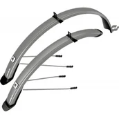 Błotniki rowerowe - Kross Błotniki Merlin szary / Montaż: komplet - miniaturka - grafika 1