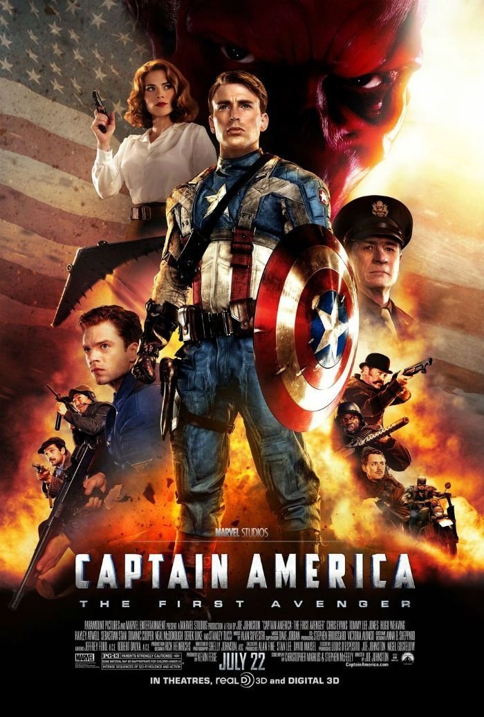 PUZZLE Avengers Kapitan Ameryka Marvel A3 252 el z Nadrukiem + IMIĘ Pudełko
