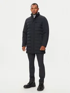 Kurtki męskie - Geox Kurtka zimowa Sile M4628T T3140 F1624 Granatowy Regular Fit - miniaturka - grafika 1