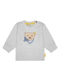 Steiff Bluza w kolorze szarym - Bluzy i sweterki niemowlęce - miniaturka - grafika 1