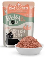 Mokra karma dla kotów - Lucky Lou Lifestage Adult Drób i królik saszetka 300g - miniaturka - grafika 1