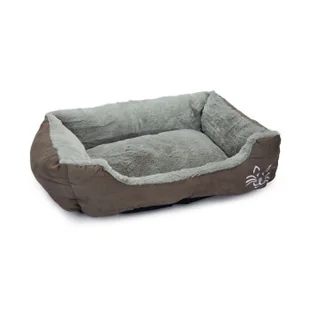 Beeztees Beeztee legowisko dla kotów Baboo szare - Legowiska dla kotów - miniaturka - grafika 1