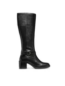 Kozaki damskie - Geox Kozaki D Serilda 60 D56XXB 00043 C9999 Czarny - miniaturka - grafika 1