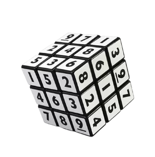 Kostka sudoku "Speed Cube" - biała - Łamigłówki - miniaturka - grafika 1
