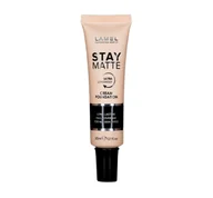 Podkłady do twarzy - Podkład do Twarzy LAMEL Stay Matte Foundation - 402 - miniaturka - grafika 1