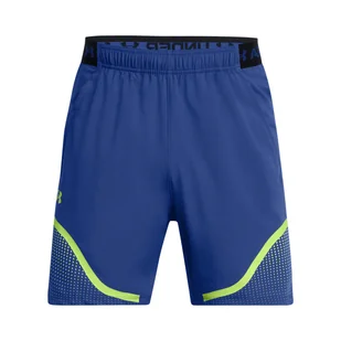 Męskie Spodenki UNDER ARMOUR UA VANISH WOVEN 6IN GRPH STS 1383353-432 – Niebieski - Spodenki męskie - miniaturka - grafika 1
