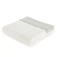 Ręczniki - Ręcznik bawełniany AmeliaHome  biały - 70 x 140 cm - miniaturka - grafika 1