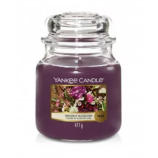 Świece - Yankee Candle Moonlit Blossoms Słoik średni 411g 1611580E - grafika 1