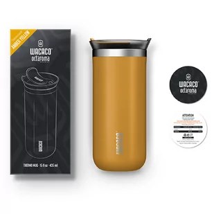 Kubek izolowany Octaroma Grande 435 ml Wacaco - amber yellow - Kubki termiczne - miniaturka - grafika 1