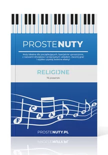 Proste nuty religijne - Akcesoria do instrumentów klawiszowych - miniaturka - grafika 1