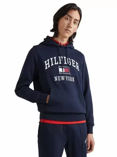 Tommy Hilfiger Bluza Męska Modern Varsity Hoody Granatowa Mw0Mw28173 Dw5 L - Bluzy męskie Tommy Hilfiger Bluza Męska Modern Varsity Hoody Granatowa Mw0Mw28173 Dw5 L - Bluzy męskie - miniaturka - grafika 1