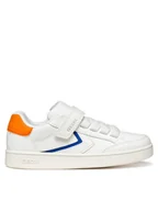 Buty dla chłopców - Geox Sneakersy J Eclyper J55LSA 5411 C1383 D Biały - miniaturka - grafika 1