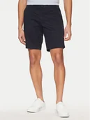 Spodenki męskie - Calvin Klein Szorty materiałowe K10K114071 Granatowy Slim Fit - miniaturka - grafika 1
