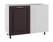 Meble kuchenne - Bristol Szafka Dolna Narożna Dnw-105 Czarny Mat - miniaturka - grafika 1