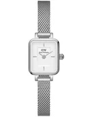 Zegarki damskie - ZEGAREK DAMSKI DANIEL WELLINGTON Quadro Mini 15mm DW00100726 + BOX (zw524b) - miniaturka - grafika 1