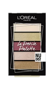 Loreal Paris Paris La Petite Palette paleta cieni do powiek odcień Nudist 5 x 0,8 g - Cienie do powiek - miniaturka - grafika 1