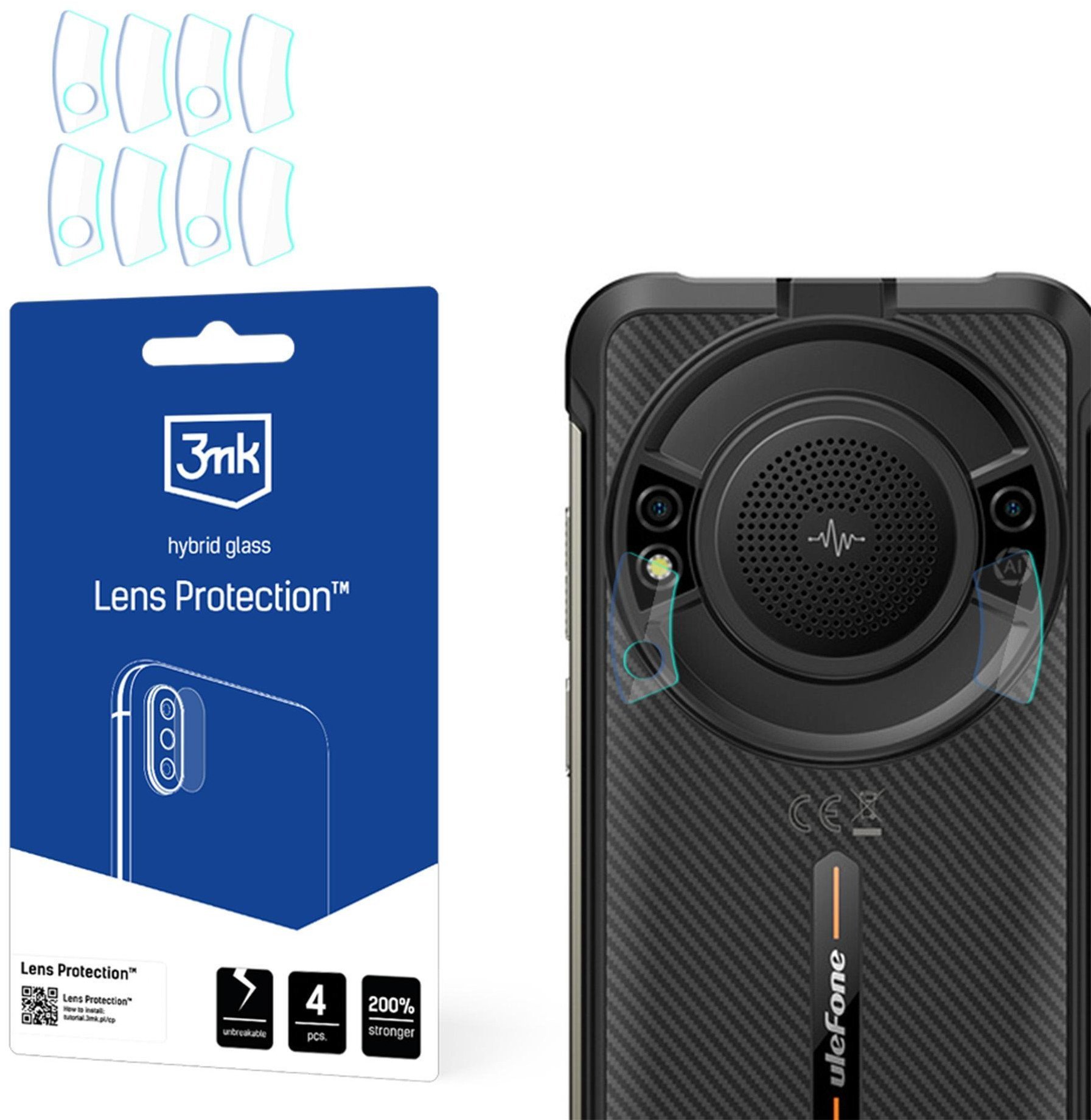 ULEFONE POWER ARMOR 16 PRO / 16S - 3MK LENS PROTECTION