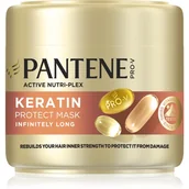Maski do włosów - PANTENE PRO-V PROTEIN PROTECT MASKA DO WŁOSÓW INFINITELY LONG 300ML - miniaturka - grafika 1