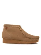 Botki męskie - Clarks Trzewiki Shacre Boot 26159438 Beżowy - miniaturka - grafika 1